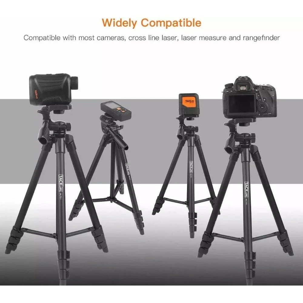 Camera Tripod with Travel Bag, Cell Phone Tripod with Wireless Remote and‎ Phone